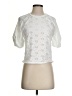 Zara White 3/4 Sleeve Blouse Size S - photo 1