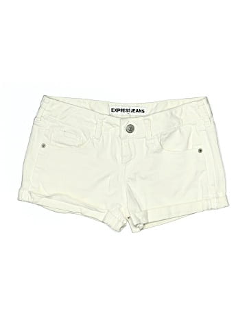 Express Jeans Khaki Shorts (view 1)