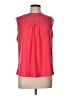 Daniel Rainn Red Sleeveless Blouse Size L - photo 1