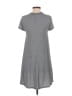 Rolla Coster Solid Gray Casual Dress Size M - photo 2