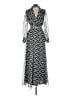 Nocturne Animal Print Silver Casual Dress Size EU 38 / US 8 - photo 2