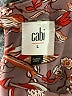 CAbi 100% Polyester Orange Sleeveless Blouse Size L - photo 7