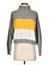 Fifth Sun Color Block Gray Pullover Sweater Size S - photo 1