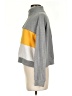 Fifth Sun Color Block Gray Pullover Sweater Size S - photo 5