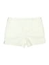 Ann Taylor LOFT Solid Ivory Khaki Shorts Size 10 - photo 2