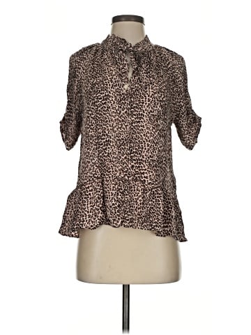 Joie 3/4 Sleeve Silk Top (view 1)