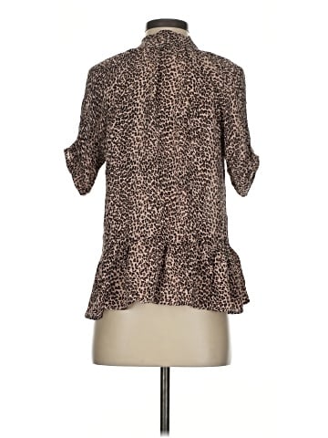 Joie 3/4 Sleeve Silk Top (view 2)
