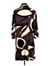 Grace Elements Graphic Purple Casual Dress Size L - photo 2