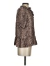 Joie 100% Silk Animal Print Brown 3/4 Sleeve Silk Top Size S - photo 4