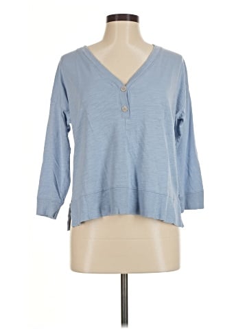 Lilla P Long Sleeve Henley (view 1)