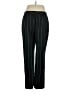 Kasper 100% Polyester Stripes Black Dress Pants Size 14 - photo 2