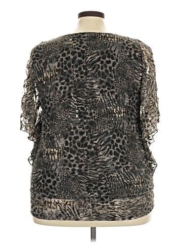 Perseption Concept 3/4 Sleeve Blouse (view 2)