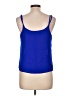 Charlotte Russe 100% Polyester Blue Tank Top Size L - photo 2