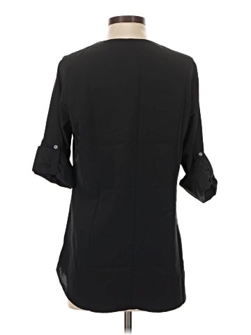 Lands' End 3/4 Sleeve Blouse (view 2)