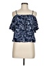 A. Byer 100% Rayon Blue Sleeveless Blouse Size M - photo 1