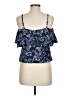 A. Byer 100% Rayon Blue Sleeveless Blouse Size M - photo 2