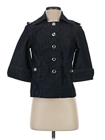 White House Black Market Denim Jacket (view 1)