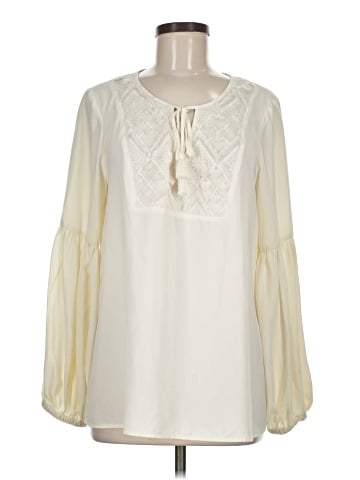 Kensie Long Sleeve Blouse (view 1)
