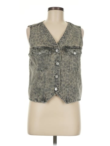 Universal Thread Denim Vest (view 1)