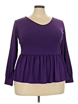 Ashley Stewart 3/4 Sleeve Top