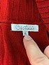 Obstinee 100% Acrylic Red Cardigan Size XL - photo 7
