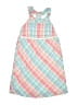 Hartstrings 100% Cotton Plaid Pink Dress Size 7 - photo 1