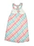 Hartstrings 100% Cotton Plaid Pink Dress Size 7 - photo 2