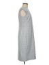 Ann Taylor Houndstooth Gray Casual Dress Size 6 - photo 4