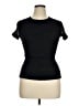 Jonden Black Short Sleeve Top Size 1X - photo 1