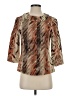 Additions by Chico's Animal Print Brown Blazer Size Sm (0) - photo 1