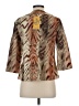 Additions by Chico's Animal Print Brown Blazer Size Sm (0) - photo 2