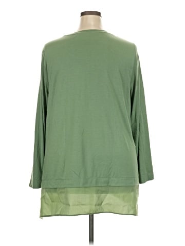 Soft Surroundings 3/4 Sleeve Top (view 2)