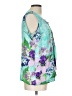 New Directions 100% Polyester Green Sleeveless Blouse Size L - photo 4