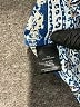 Bebop 100% Polyester Paisley Blue Casual Dress Size 1X - photo 8