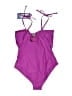 Speedo Solid Purple One Piece Swimsuit Size 10 - photo 2