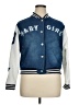 Thrill 100% Cotton Blue Jacket Size XL - photo 1