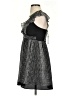 BCBGeneration 100% Polyester Houndstooth Black Casual Dress Size 4 - photo 5