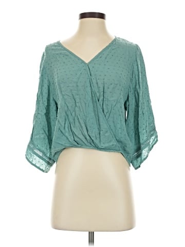 BCX 3/4 Sleeve Blouse (view 1)
