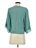BCX Teal 3/4 Sleeve Blouse Size XS - photo 2