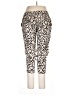 Old Navy 100% Rayon Print Ivory Casual Pants Size L - photo 2