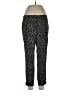Ann Taylor LOFT 100% Polyester Polka Dots Black Casual Pants Size 8 - photo 1