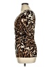 Assorted Brands Animal Print Brown 3/4 Sleeve Blouse Size XL (estimated) - photo 5