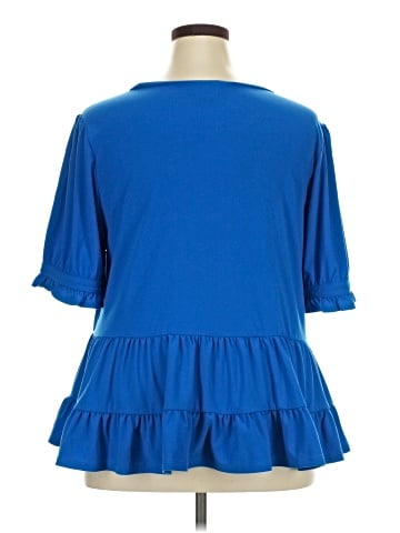 CeCe 3/4 Sleeve Blouse (view 2)