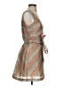 Lovers + Friends 100% Polyester Chevron-herringbone Tan Cocktail Dress Size XS - photo 4
