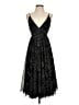 Wilfred 100% Polyester Paisley Black Cocktail Dress Size XS - photo 1