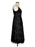 Wilfred 100% Polyester Paisley Black Cocktail Dress Size XS - photo 4