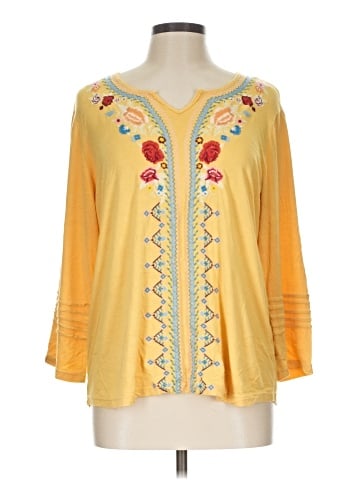 Liv 3/4 Sleeve Blouse (view 1)
