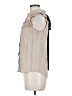 E&M Collection Ivory Sleeveless Button-Down Shirt Size M - photo 5