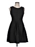 Blue Rain 100% Polyester Tweed Black Casual Dress Size L - photo 1