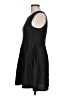 Blue Rain 100% Polyester Tweed Black Casual Dress Size L - photo 5